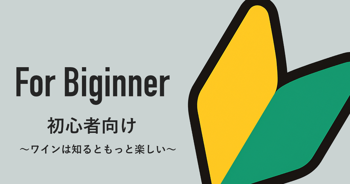 初心者🔰 | Oisy Wine Magazine 〜はじめてのワインをもっと楽しく〜