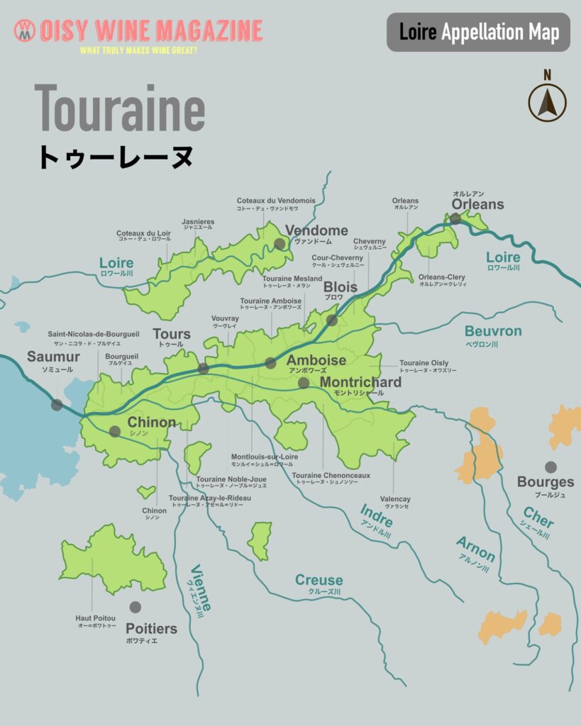 TouraineAppellationMap