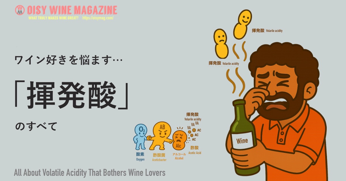 ワイン好きを悩ます「揮発酸」の全て